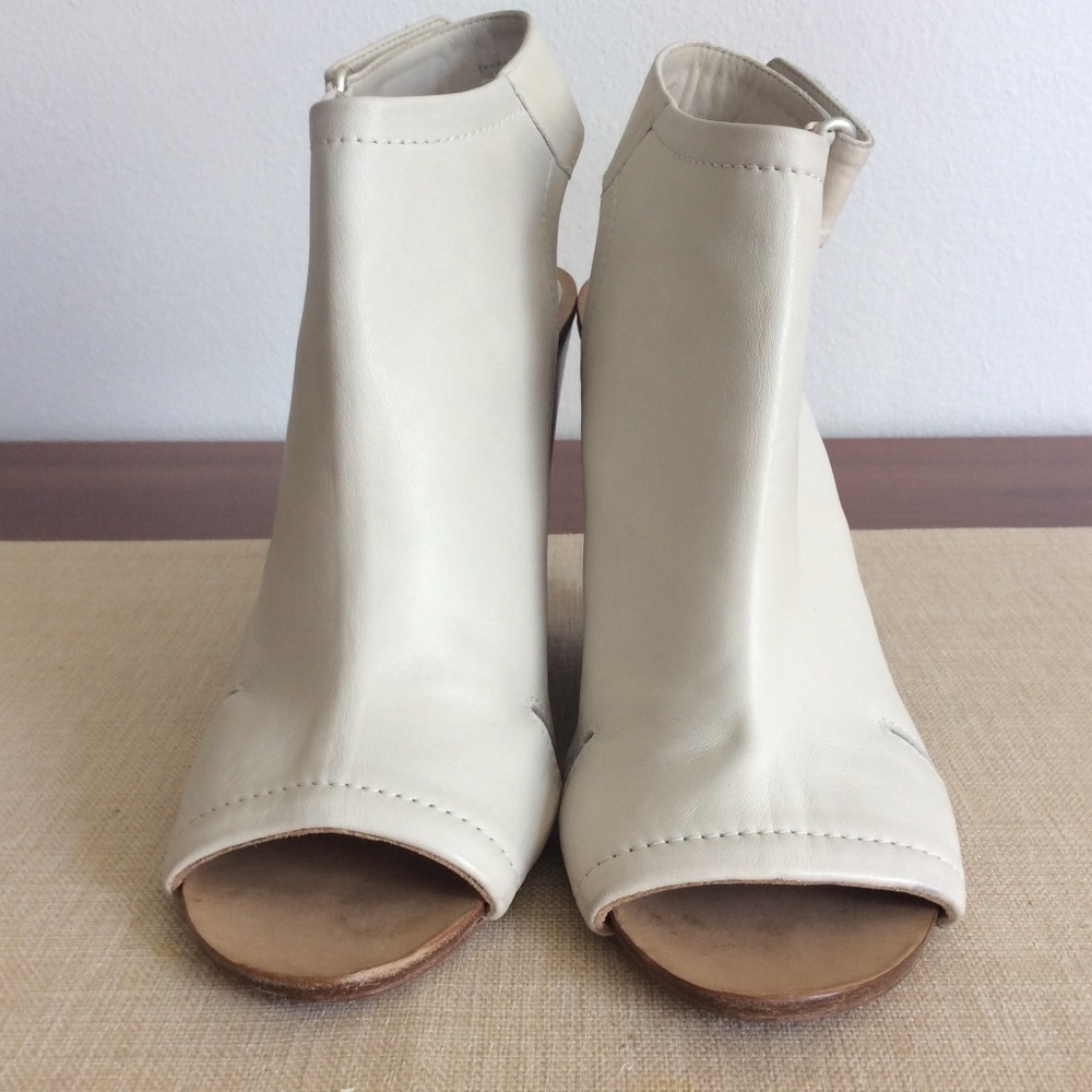 Rag & Bone Wembley Peep-Toe Wedge Bootie Sz-10/40 - Picture 2 of 8